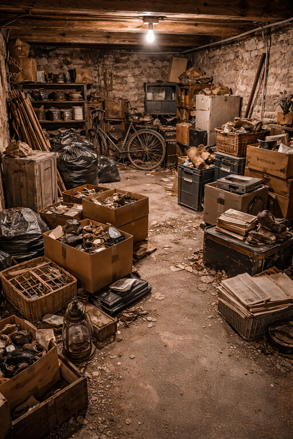 Débarras grenier et cave